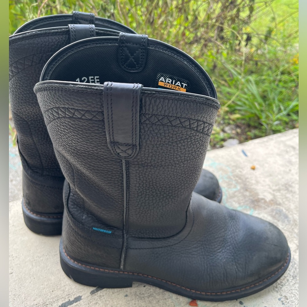 Ariat sierra waterproof work boot